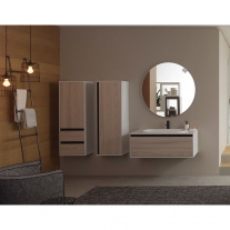 Oglinda rotunda Kolpasan, Maribor, iluminare LED, 100 cm